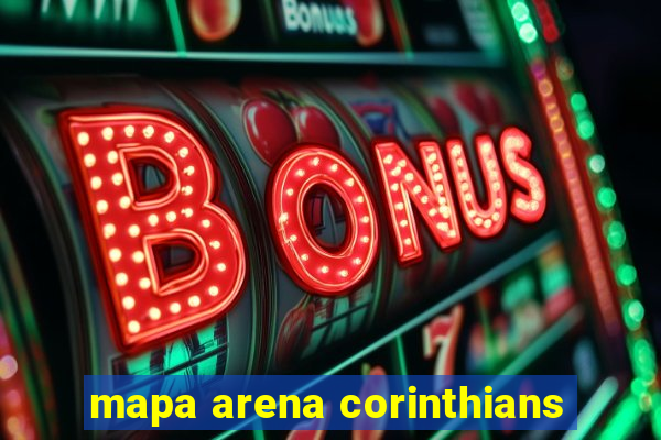 mapa arena corinthians